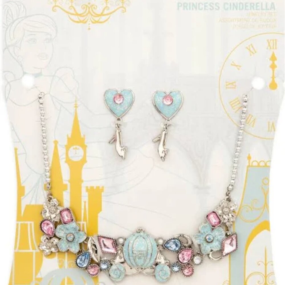 Disney Princess Cinderella Jewelry Set - Picture 2 of 5